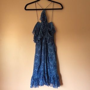 Majorelle Dresses - Majorelle Ikat Halter Off Shoulder Dress Majorelle Dresses - Majorelle Ikat Halter Off Shoulder Dress